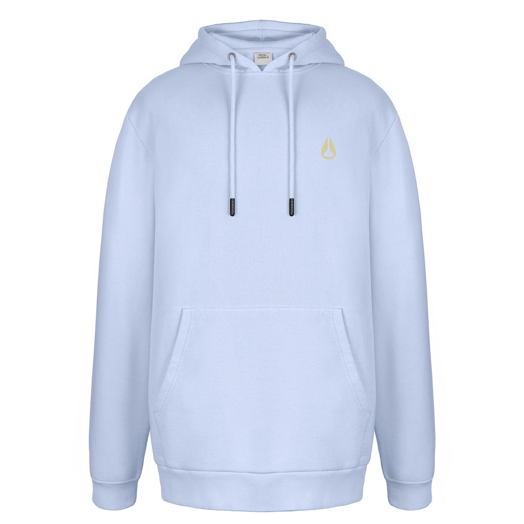 Polerón Nixon Men Hoodie Don't Stop Time Racoon Light Blue