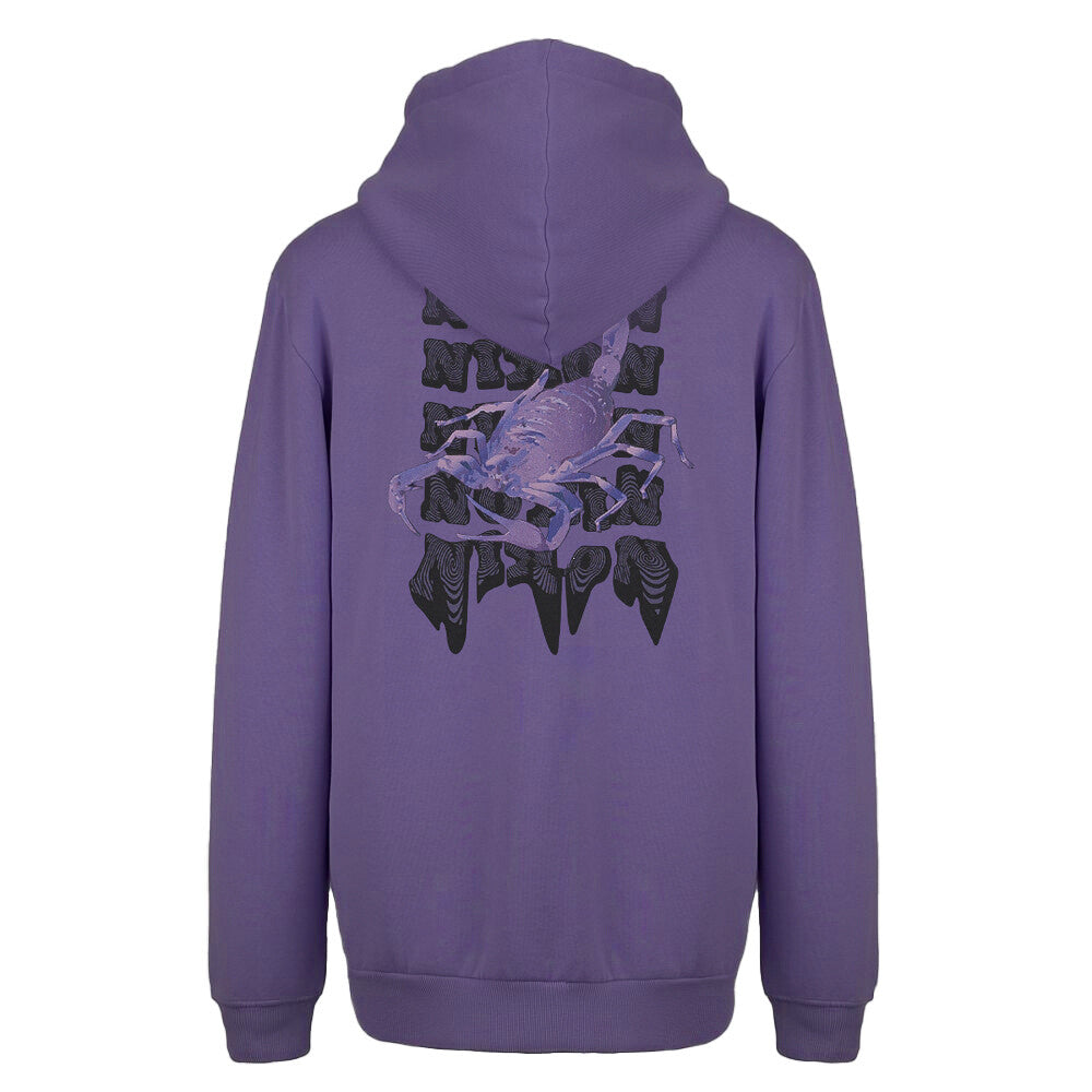 Polerón Nixon Men Hoodie Scorpio Purple