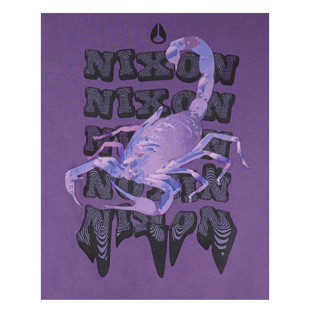 Polerón Nixon Men Hoodie Scorpio Purple
