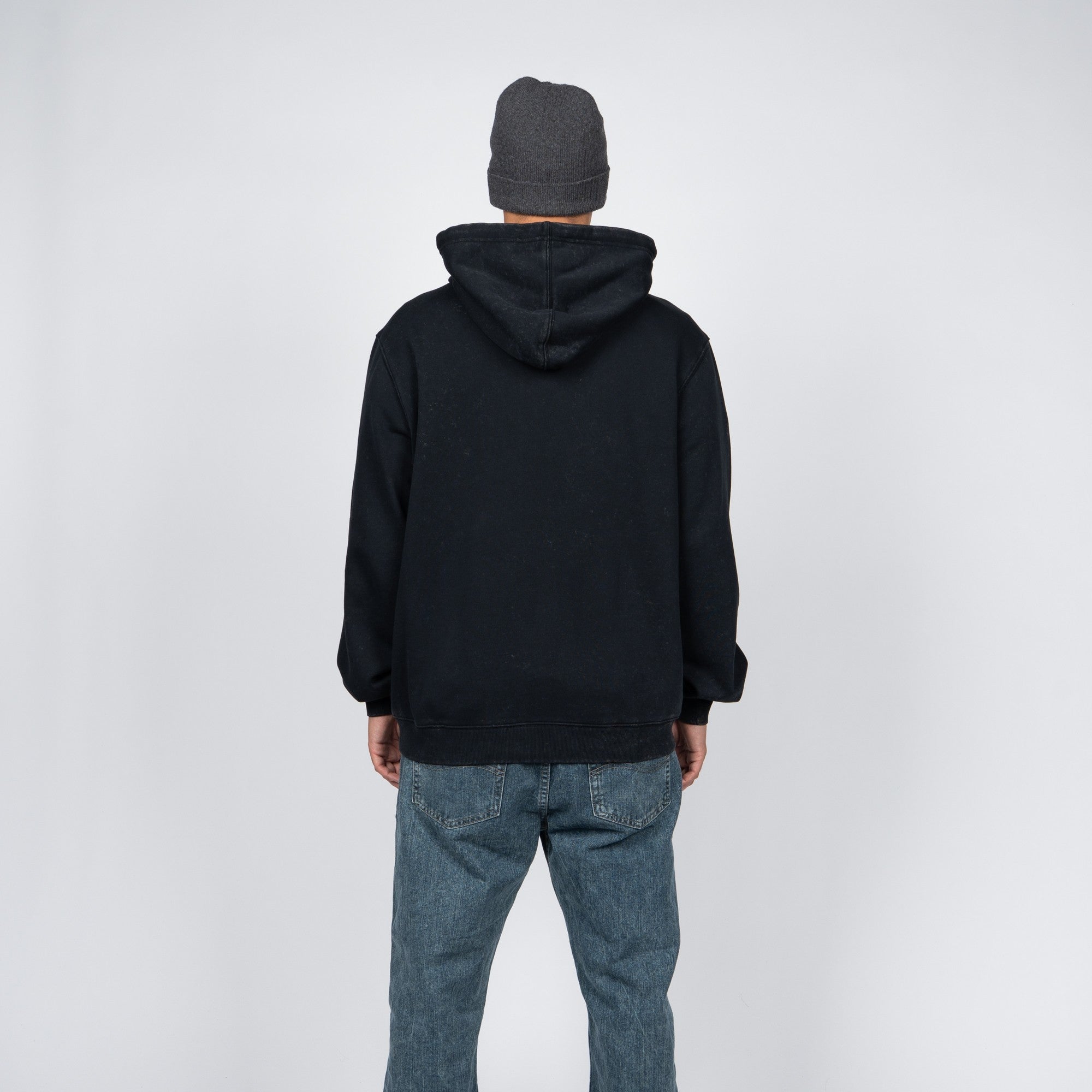 Polerón Hoodie Nixon Men Tiny Logo Black
