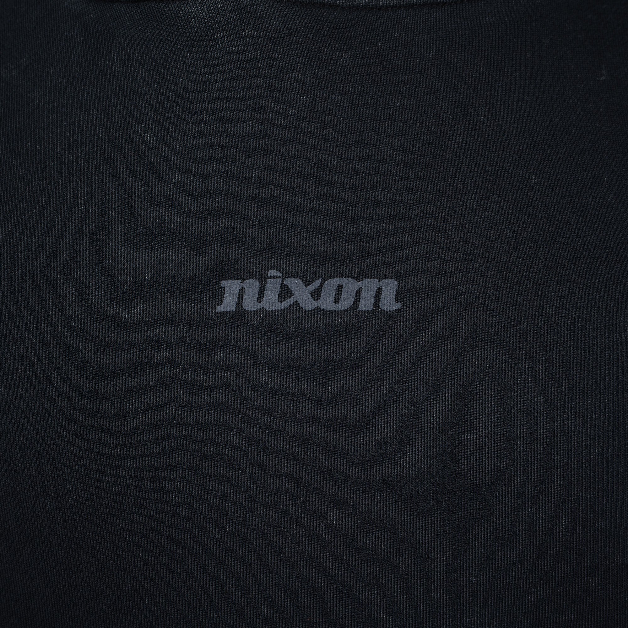 Polerón Hoodie Nixon Men Tiny Logo Black