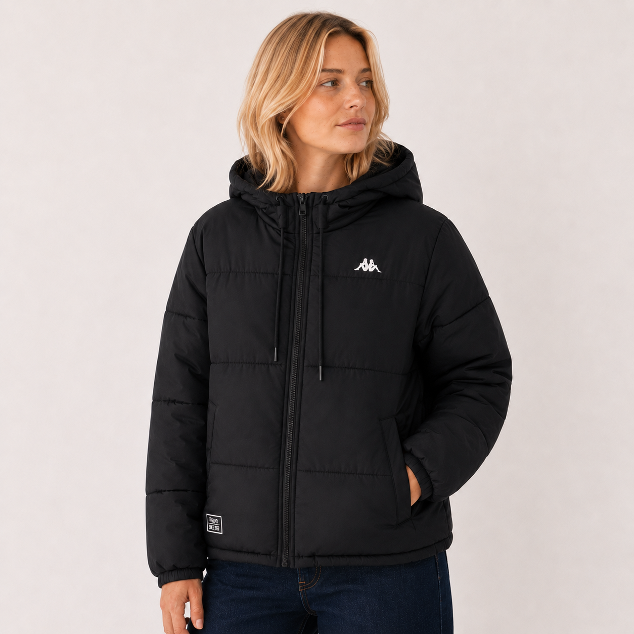 Parka Women Kappa Black