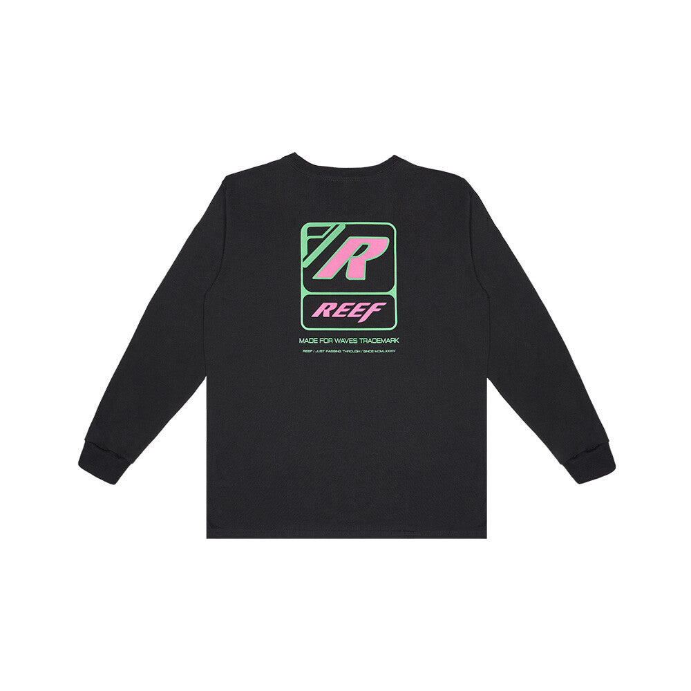 Polera Manga Larga Kids Reef Black