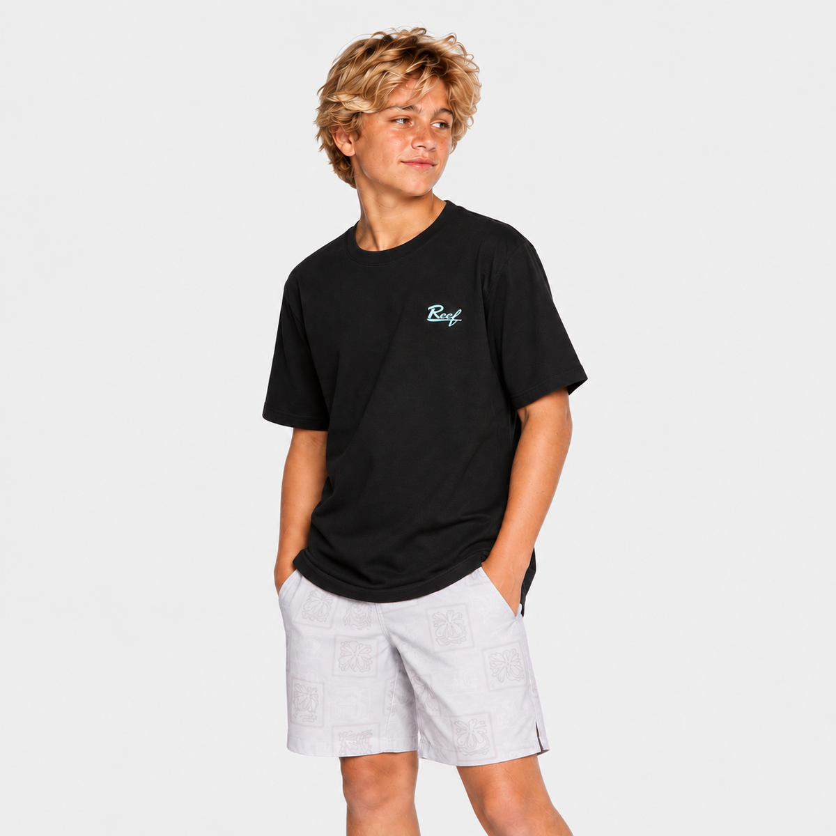 Polera Reef Kids The Original Black