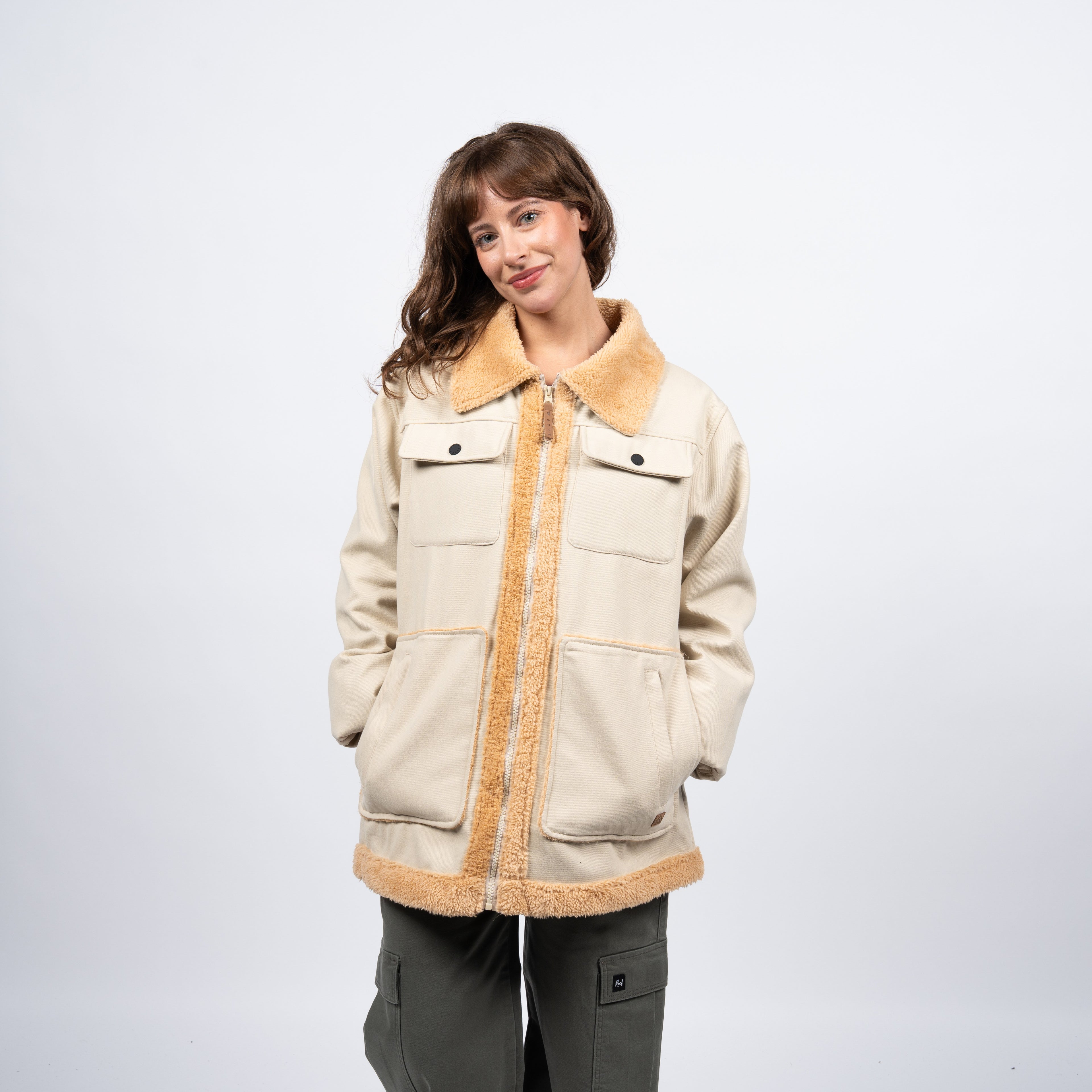 Casaca Reef Women Grey Orange