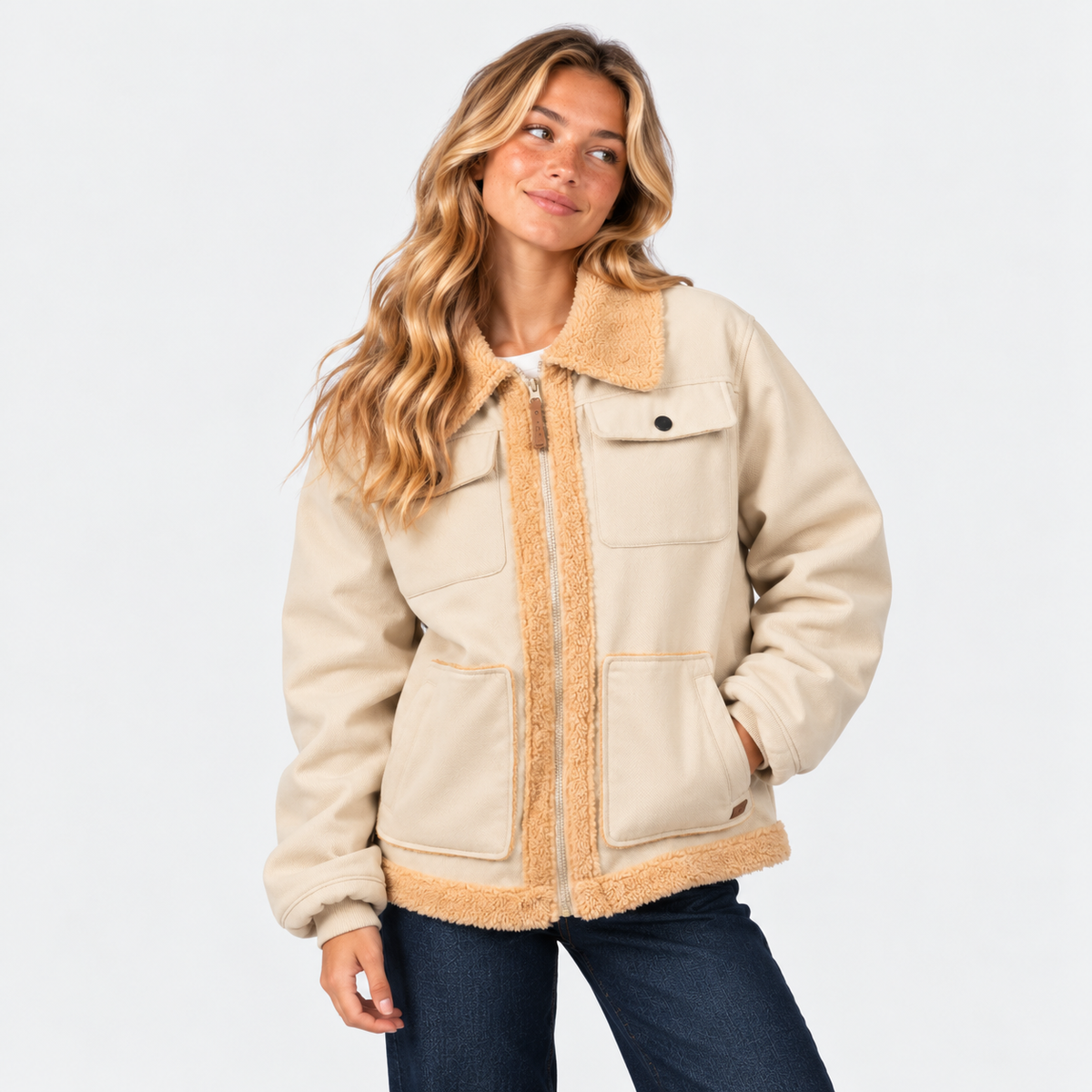Casaca Reef Women Grey Orange