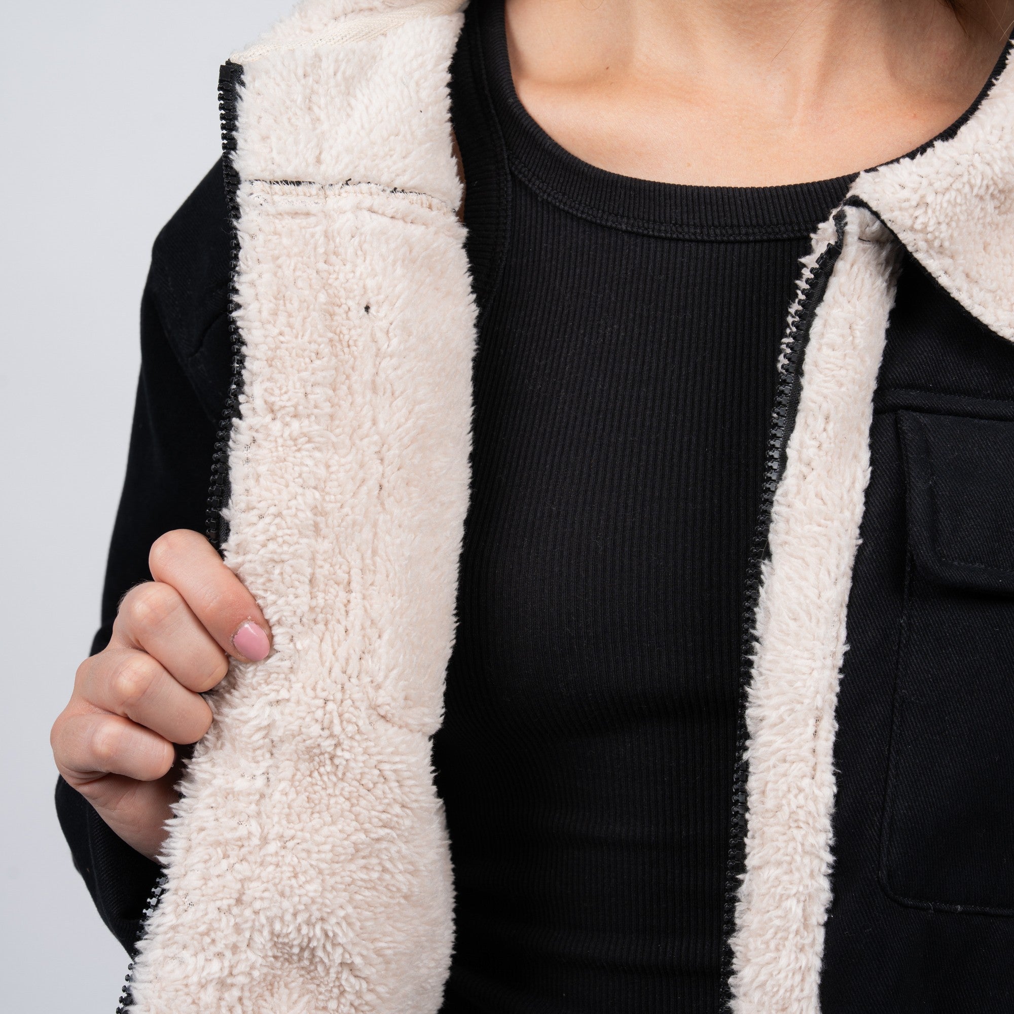 Casaca Reef Women Black Beige