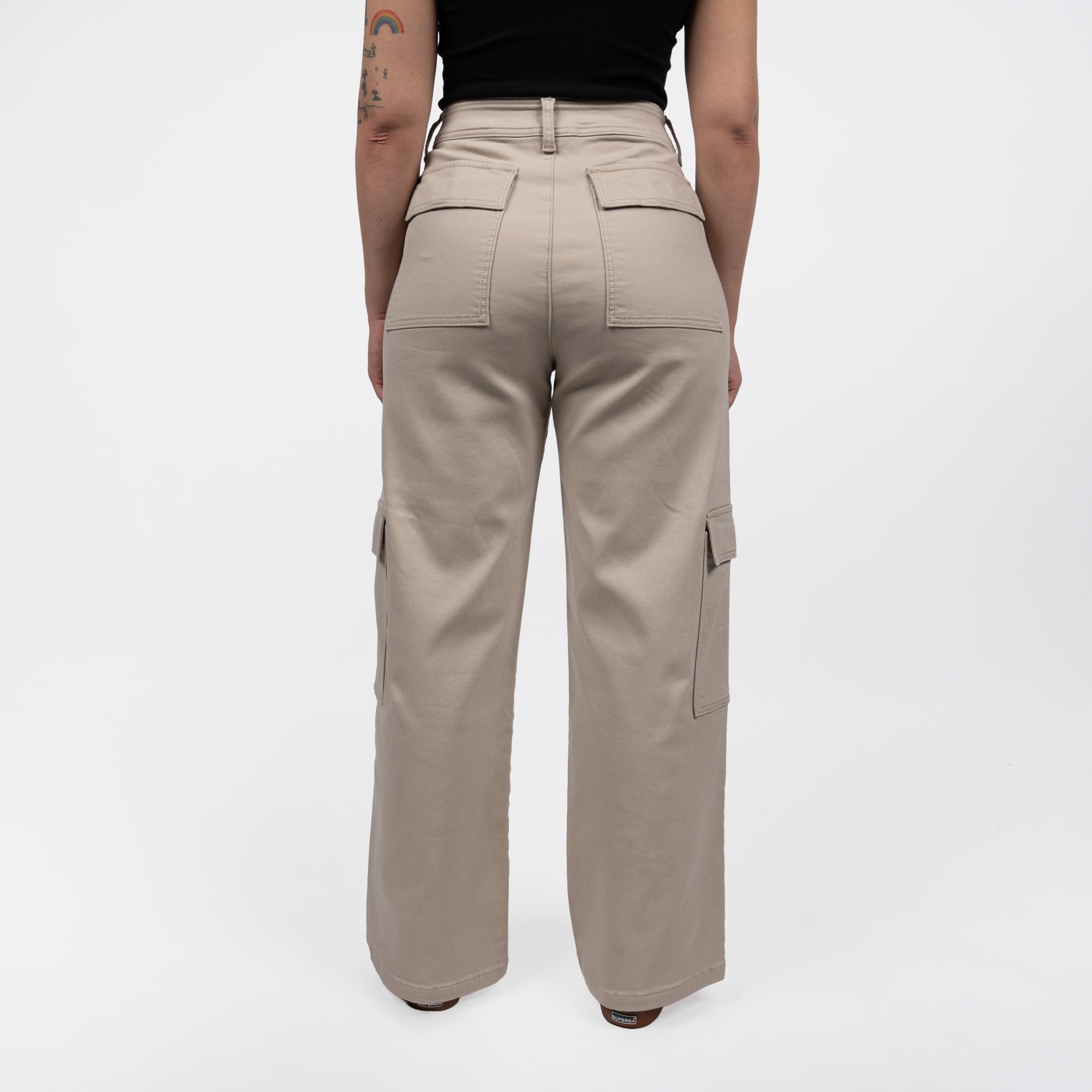 Pantalón Reef Women Cargo Beige