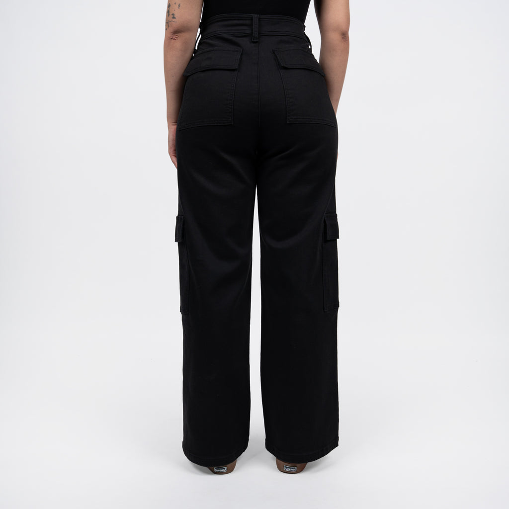 Pantalón Reef Women Cargo Black