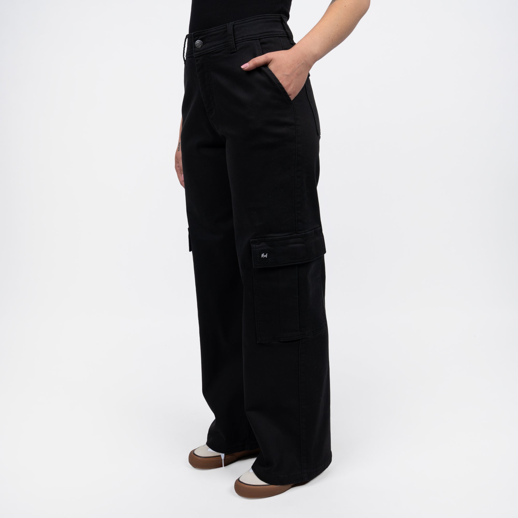 Pantalón Reef Women Cargo Black