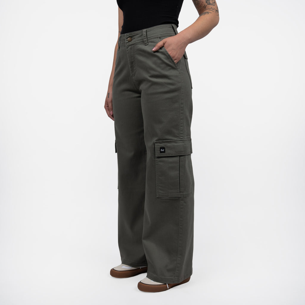 Pantalón Reef Women Cargo Green