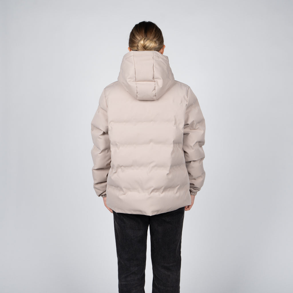 Parka Reef Women Puffer Full Zipper Beige
