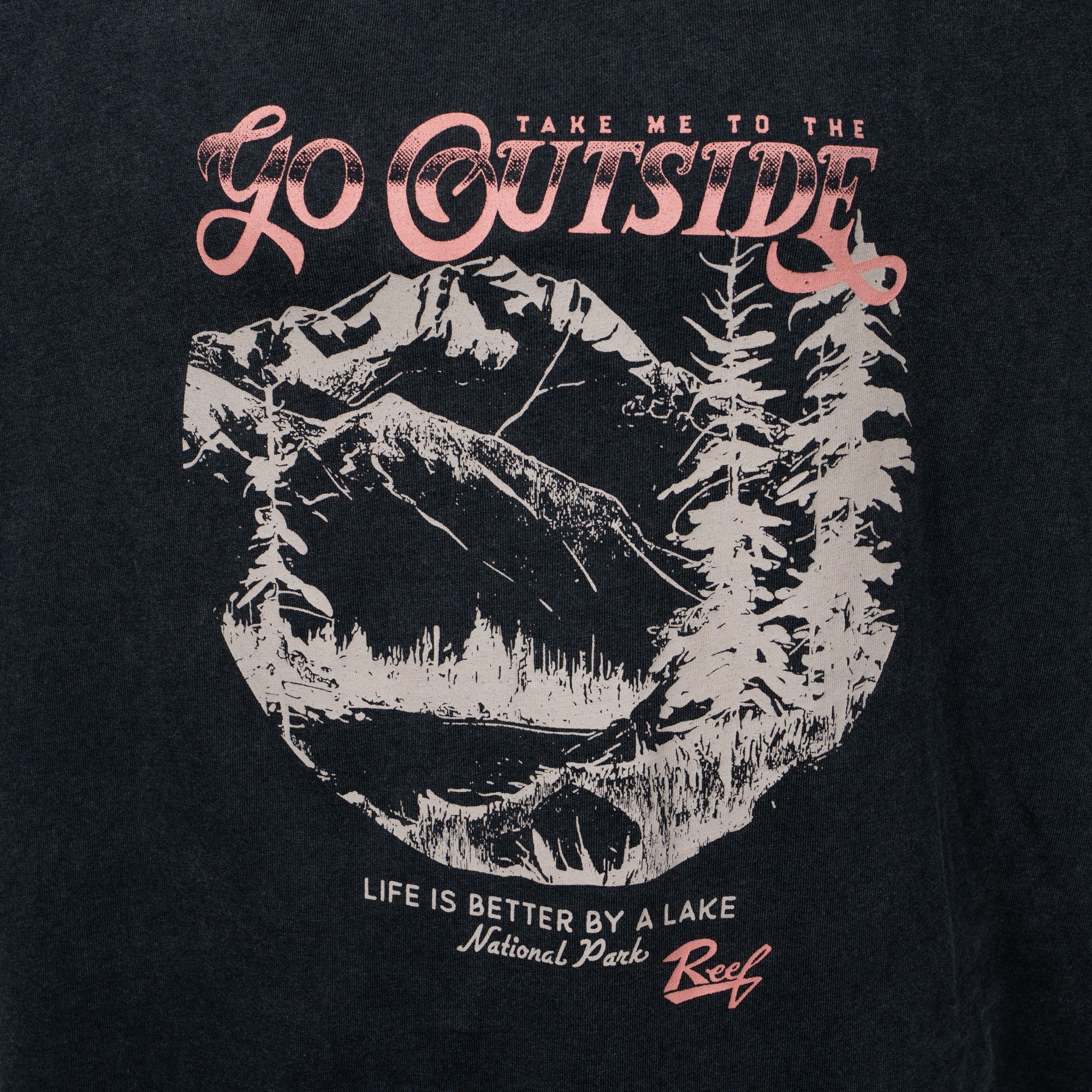 Polera Reef Women Go Outside Black