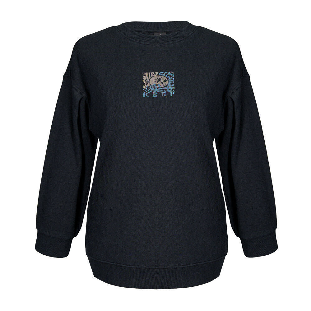 Polerón Reef Women Crew Black