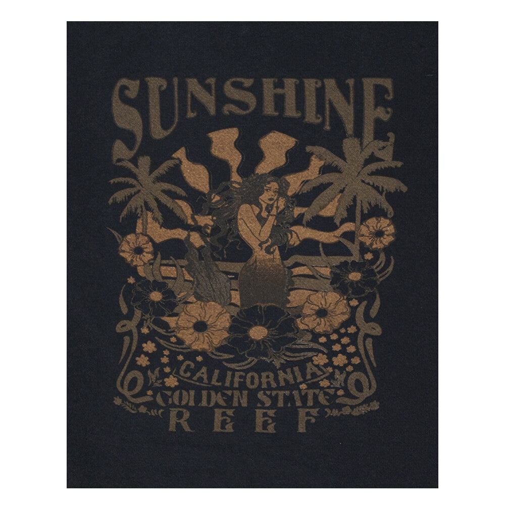 Polerón Reef Women Hoodie Sunshine Black