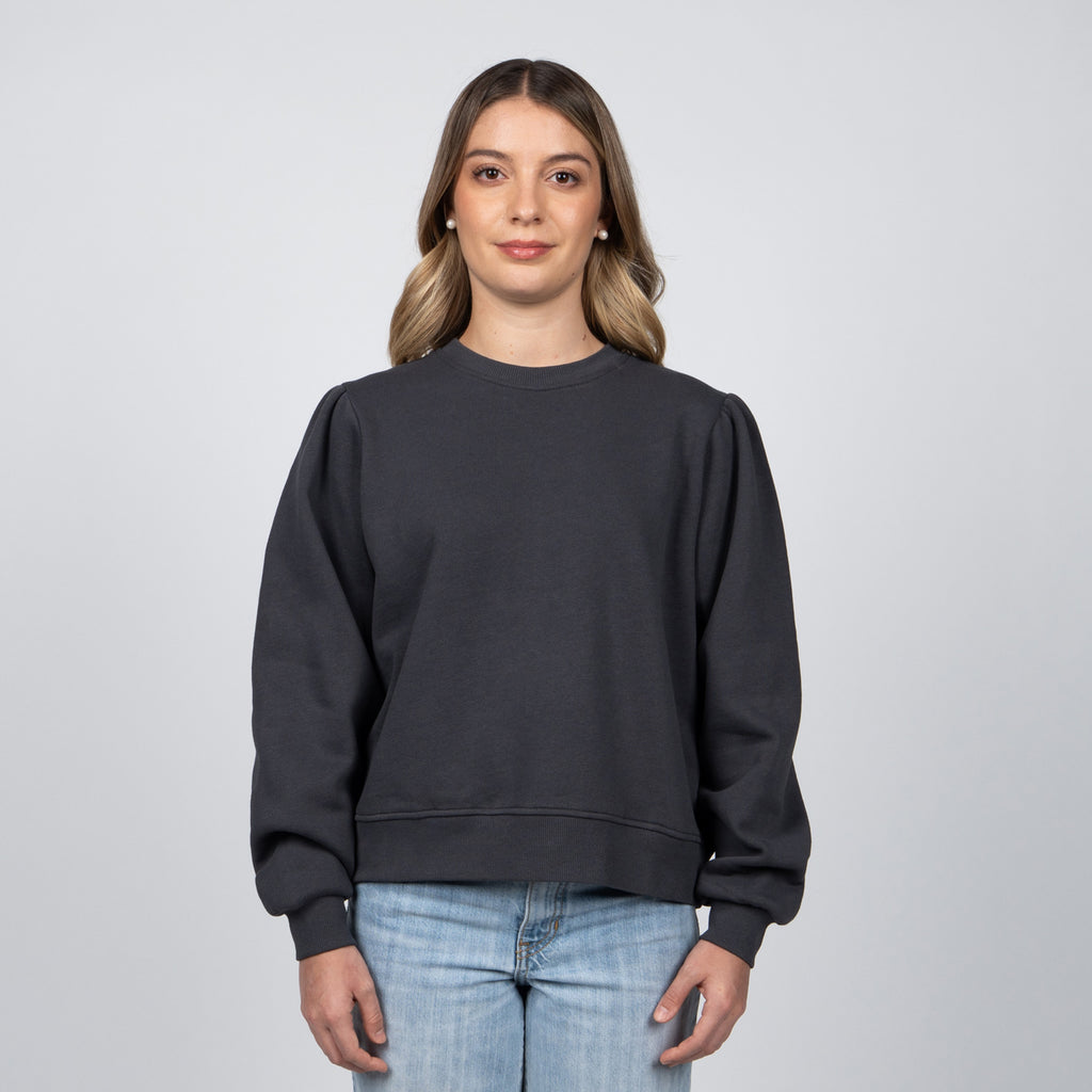 Polerón Crew Women Grey