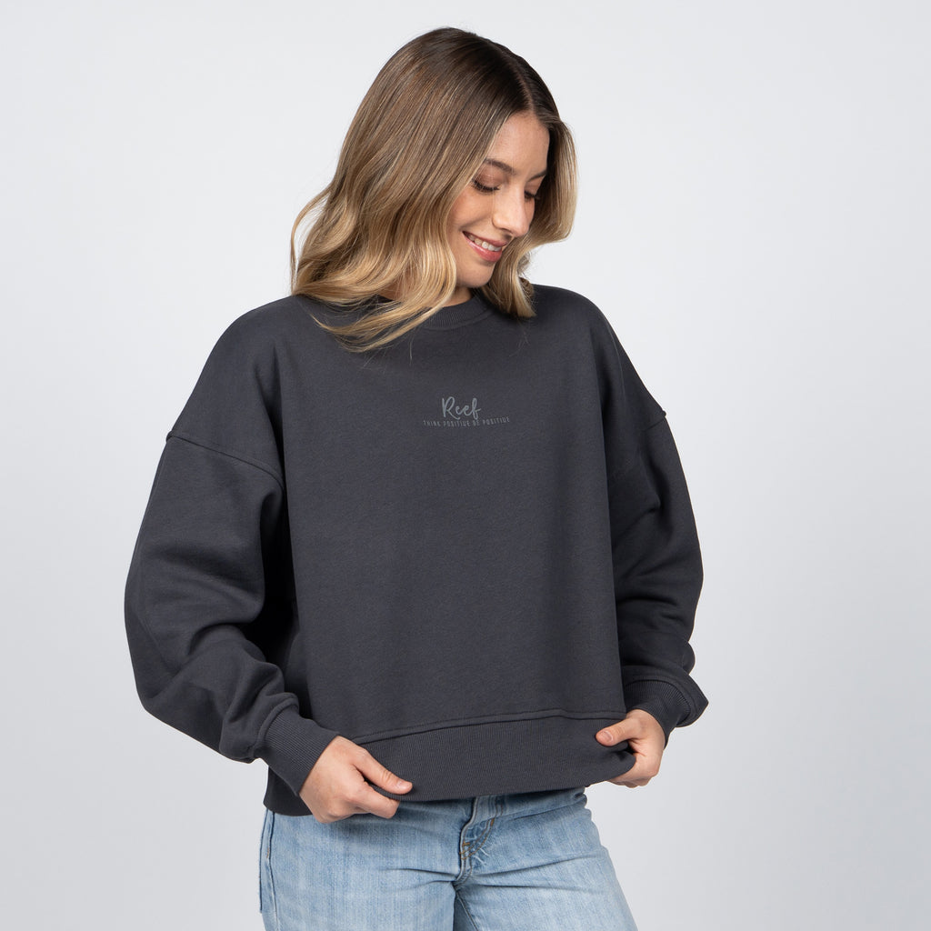 Polerón Crew Women Sisa Grey