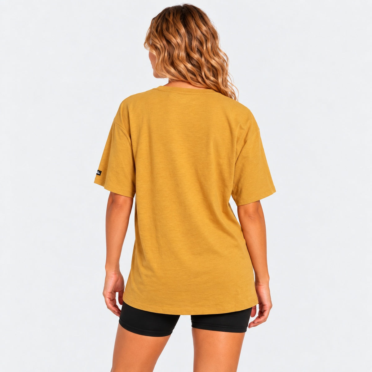 Polera Women Overzise Yellow Orange
