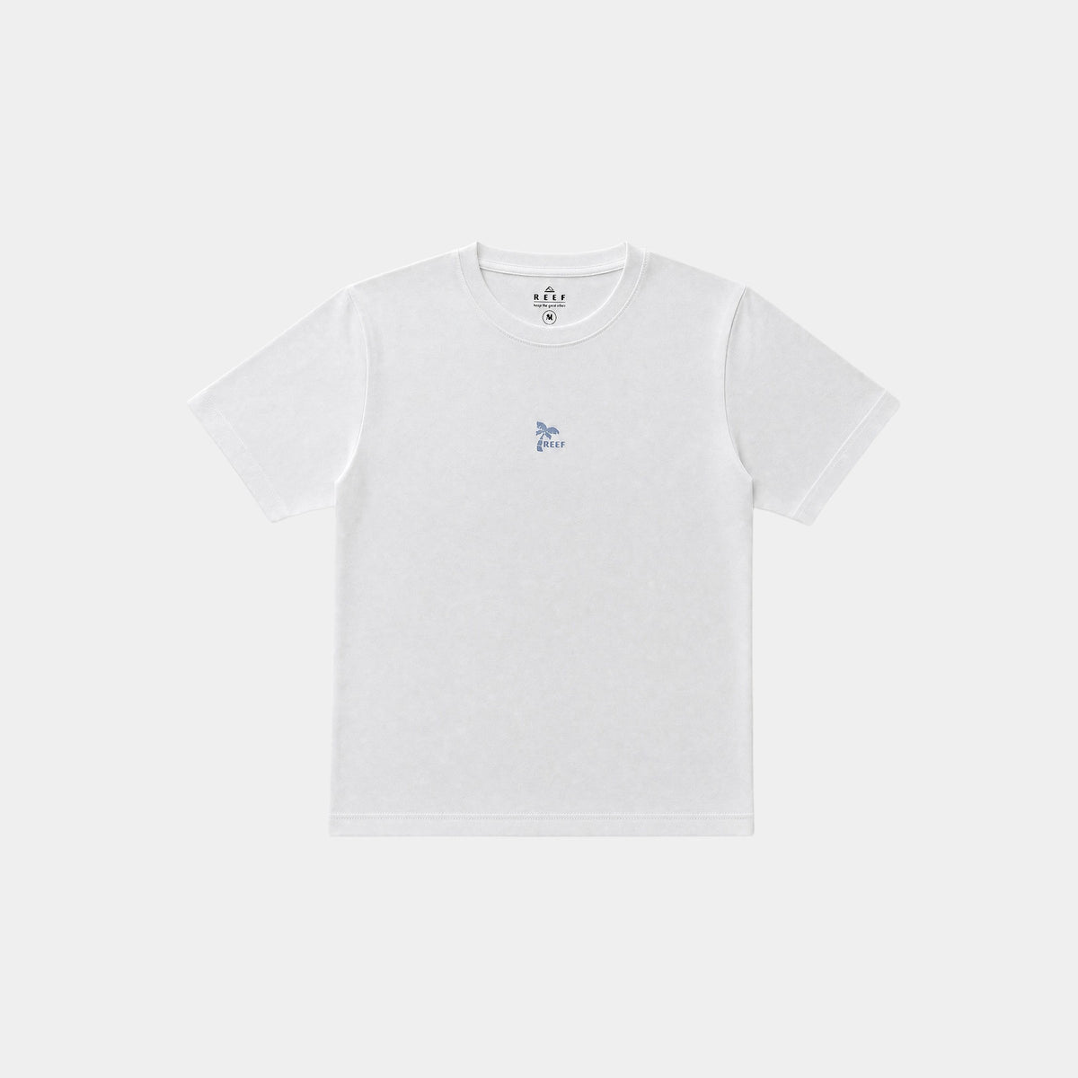 Polera Reef Women Logo White