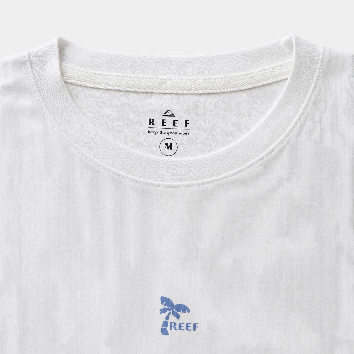 Polera Reef Women Logo White