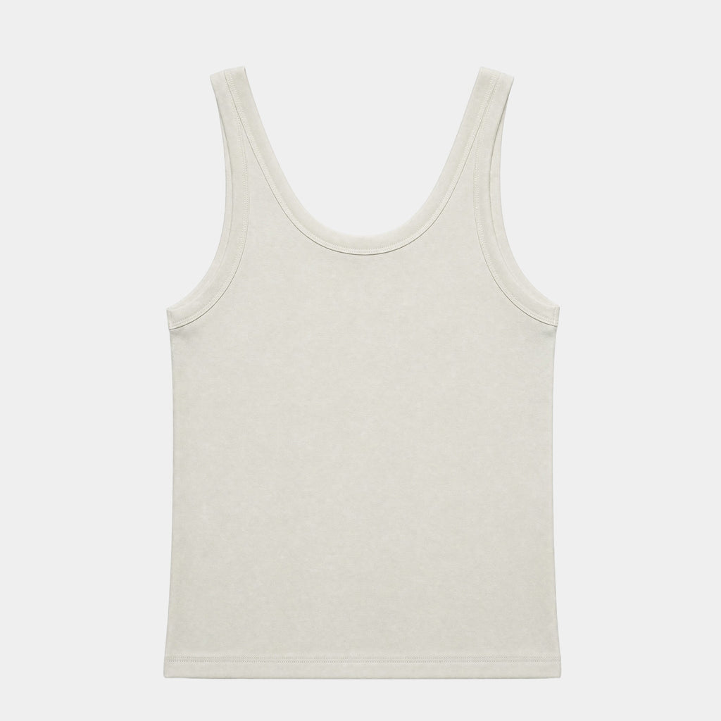 Polera Reef Women Rib Top White