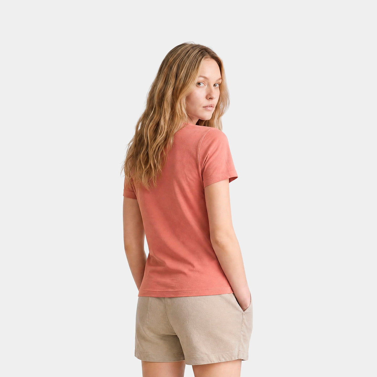 Polera Reef Women "Reef Girl" Orange