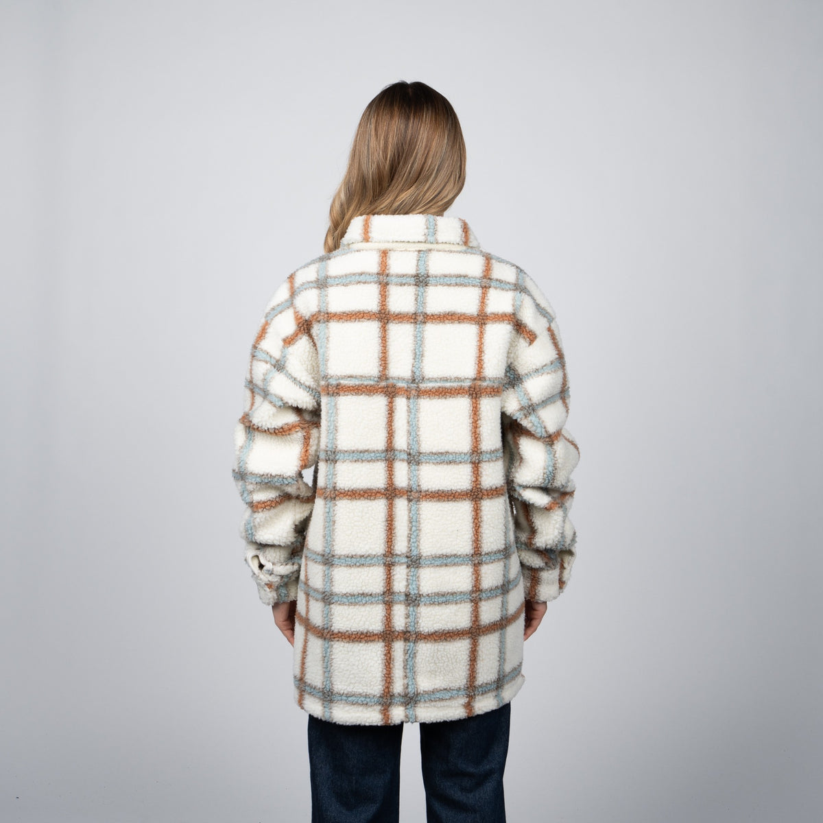 Sherpa Reef Women Buttons Beige Brown