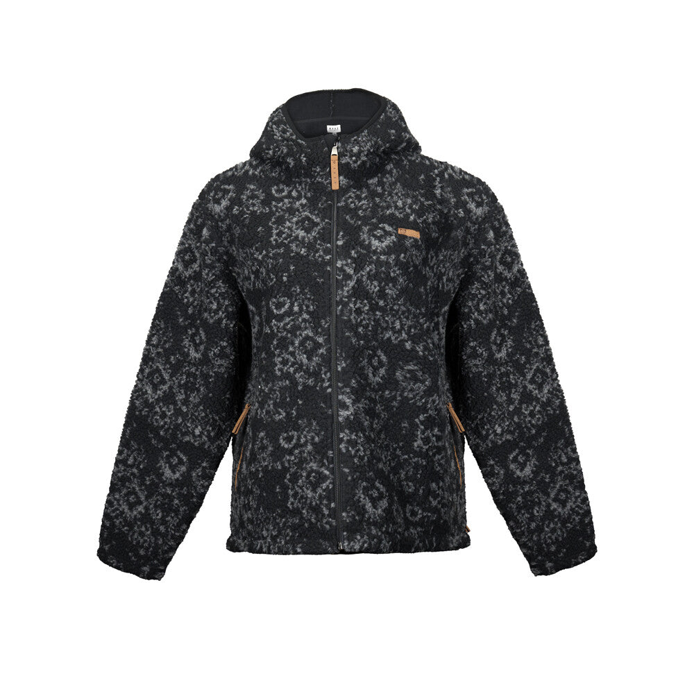 Sherpa Reef Women Full Zipper Black
