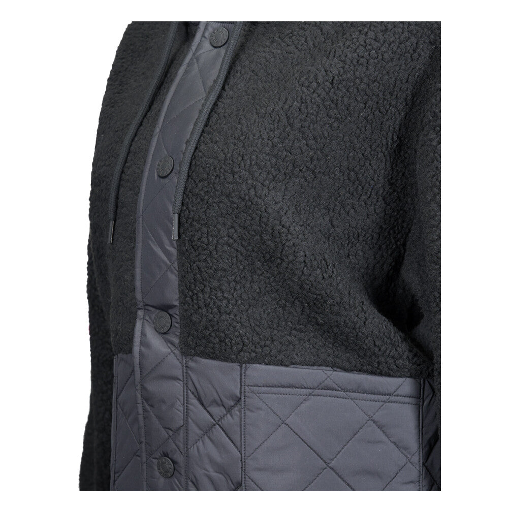 Sherpa Reef Women Buttons All Black
