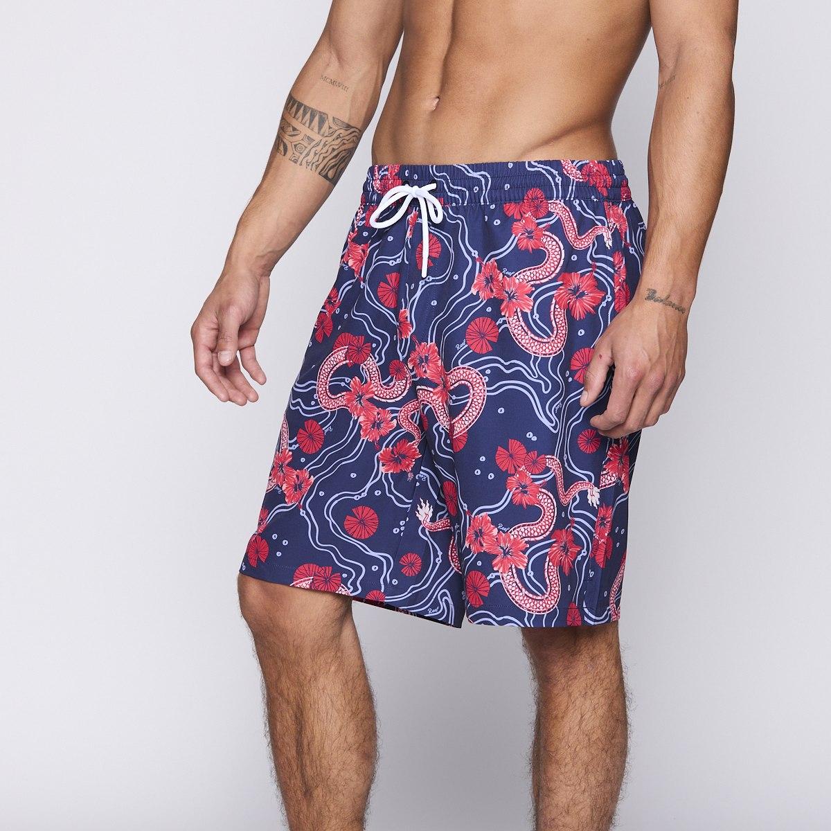 Traje de Baño Reef Men Blue Dragons