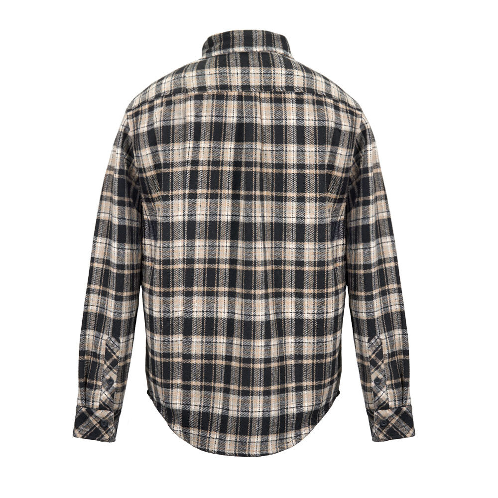 Camisa Men Reef Black Beige