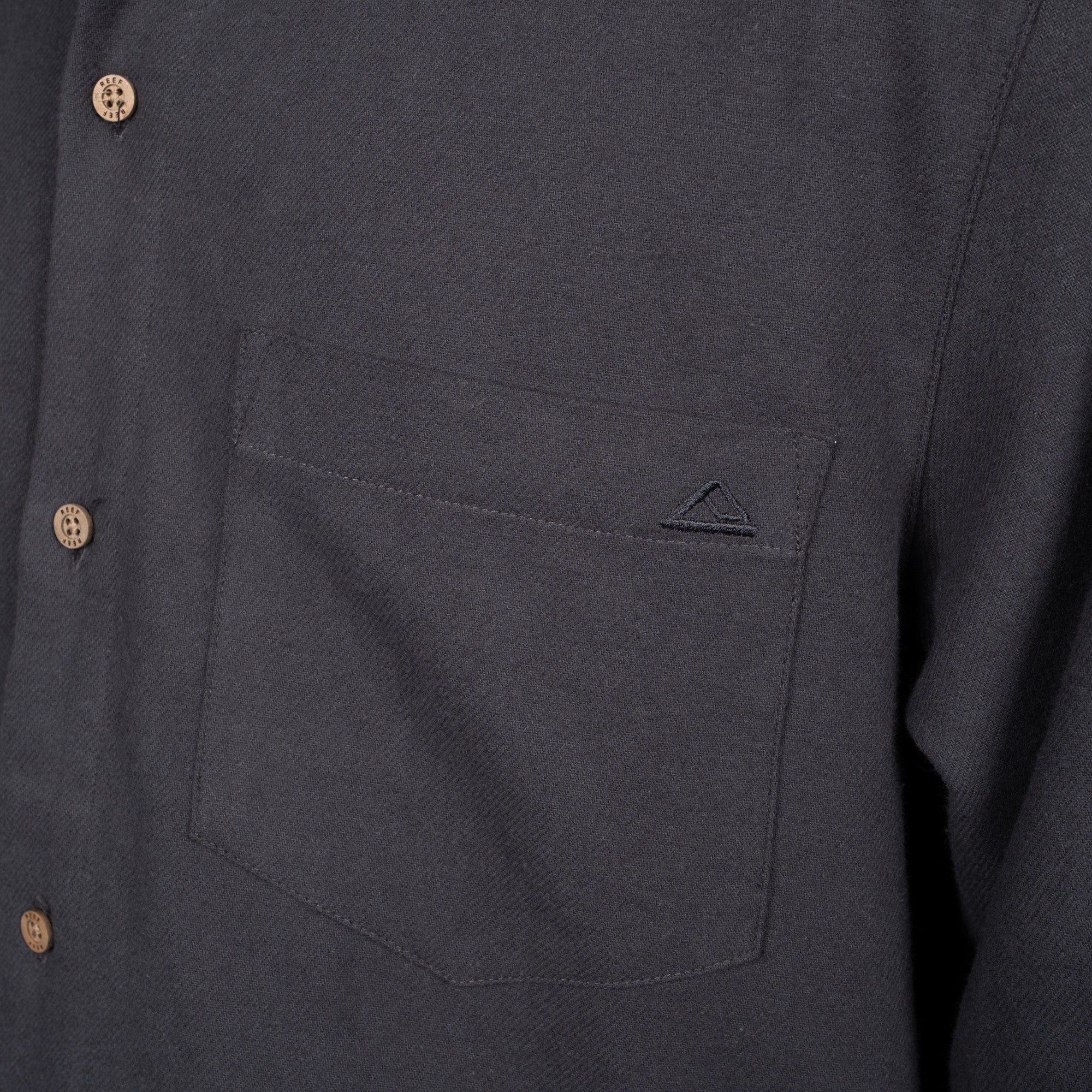 Camisa Reef Men Dark Grey