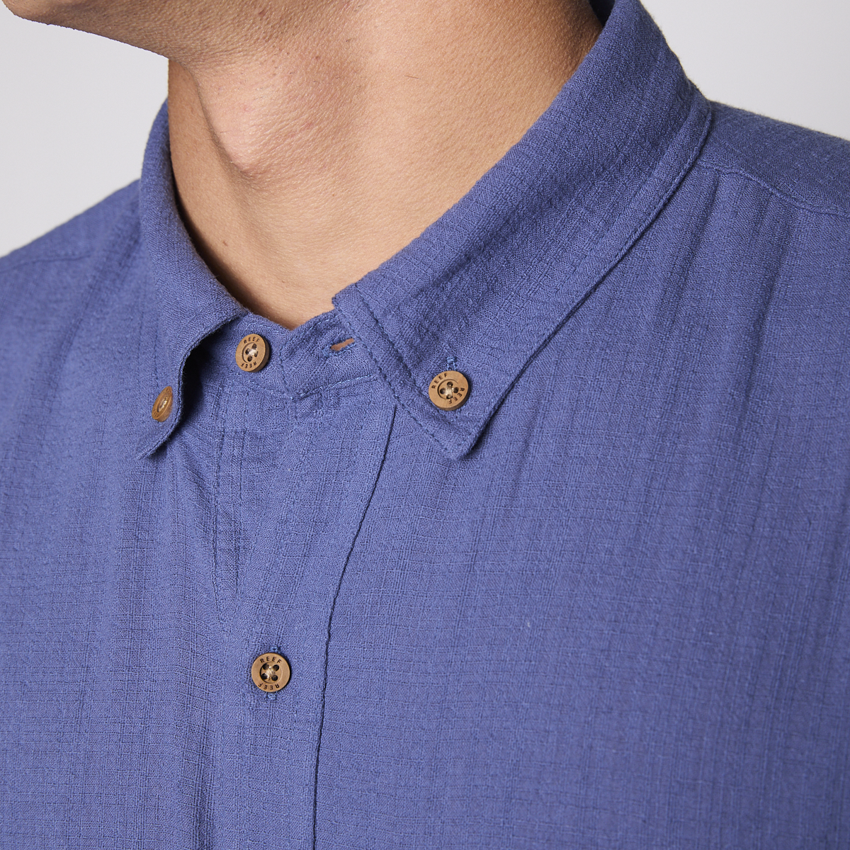 Camisa Reef Men Azul