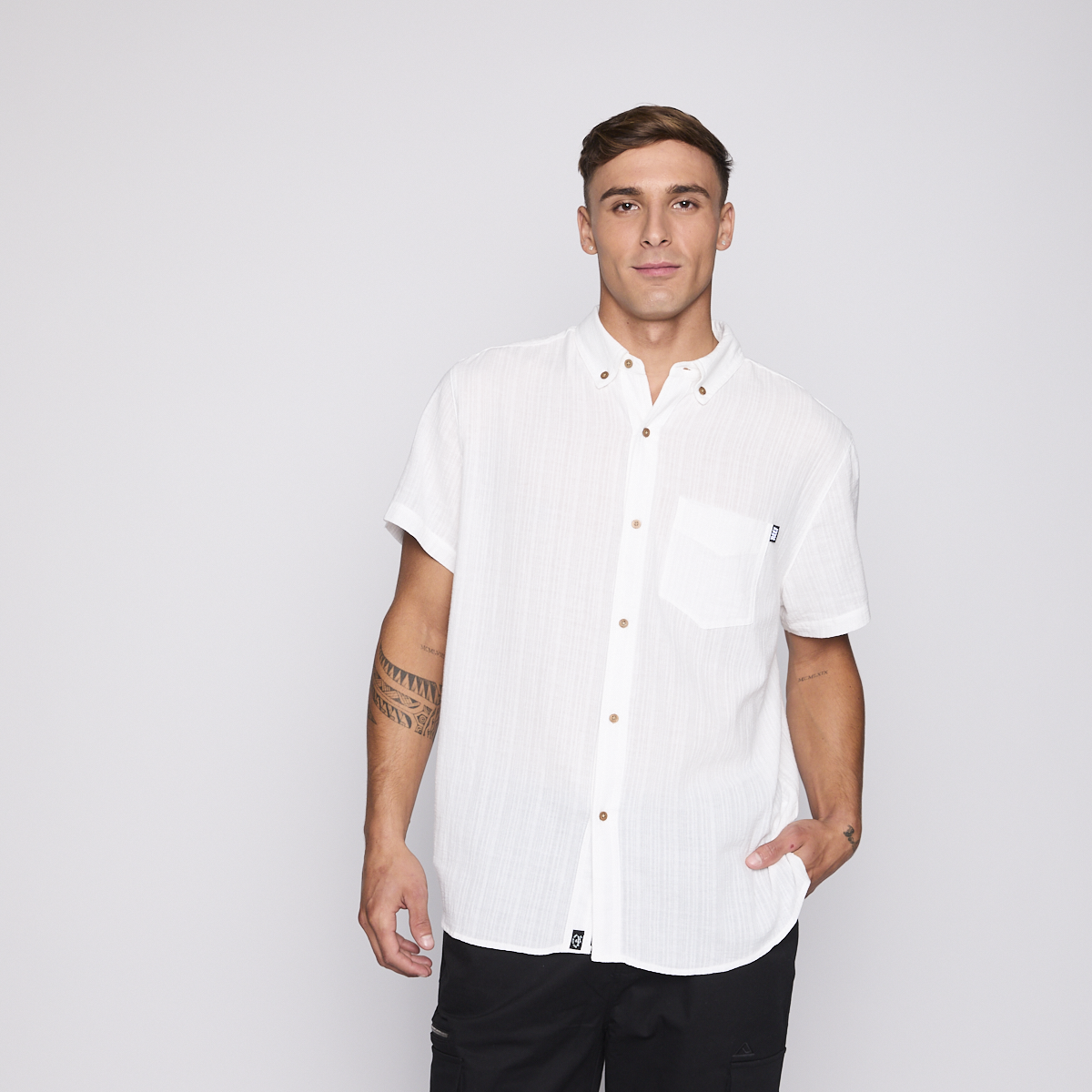 Camisa Reef Men Blanca