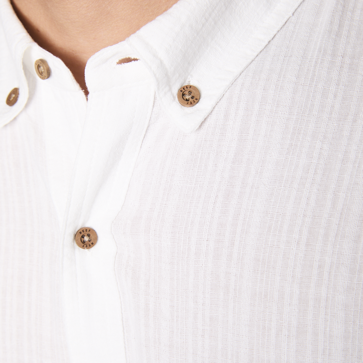 Camisa Reef Men Blanca