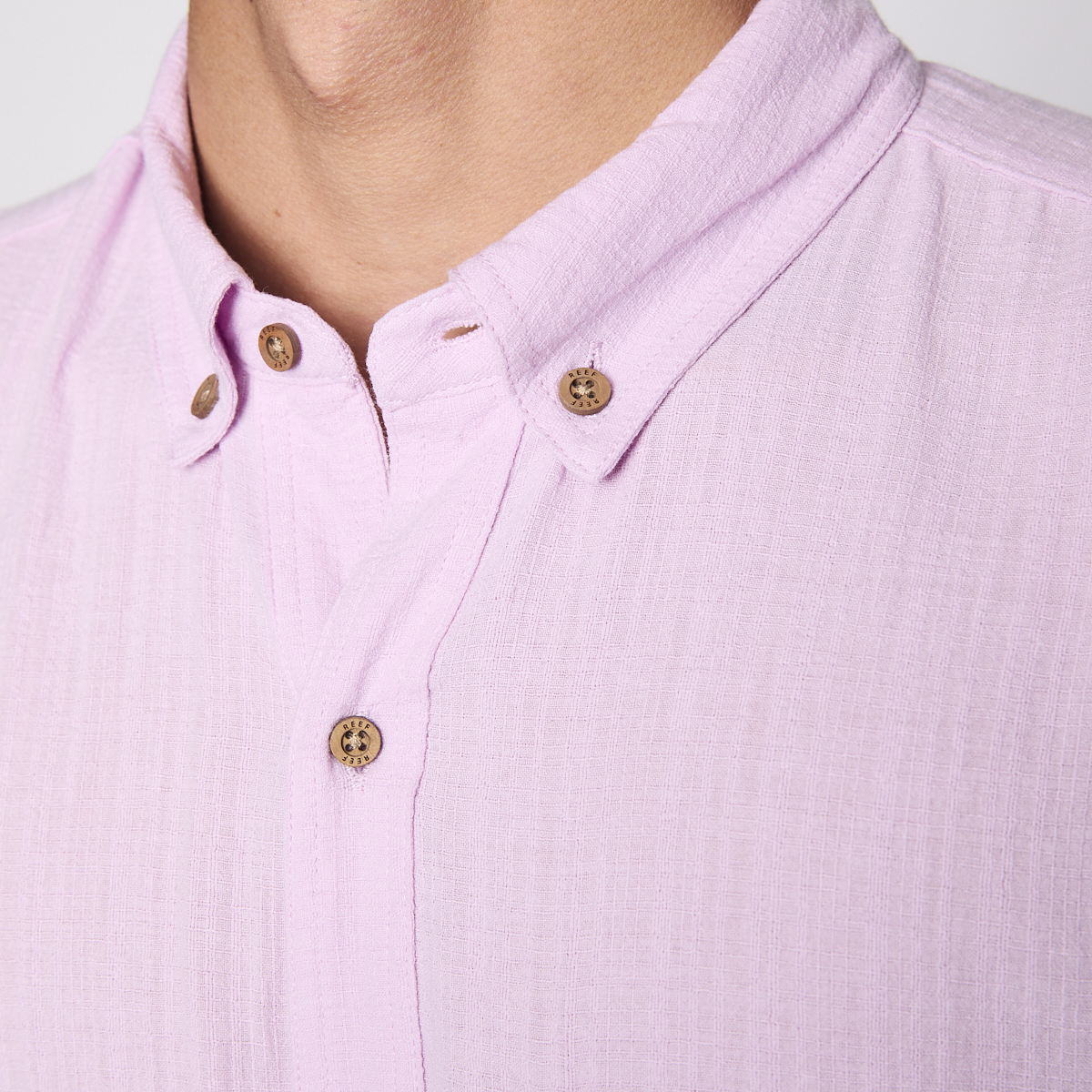 Camisa Reef Men Rosada