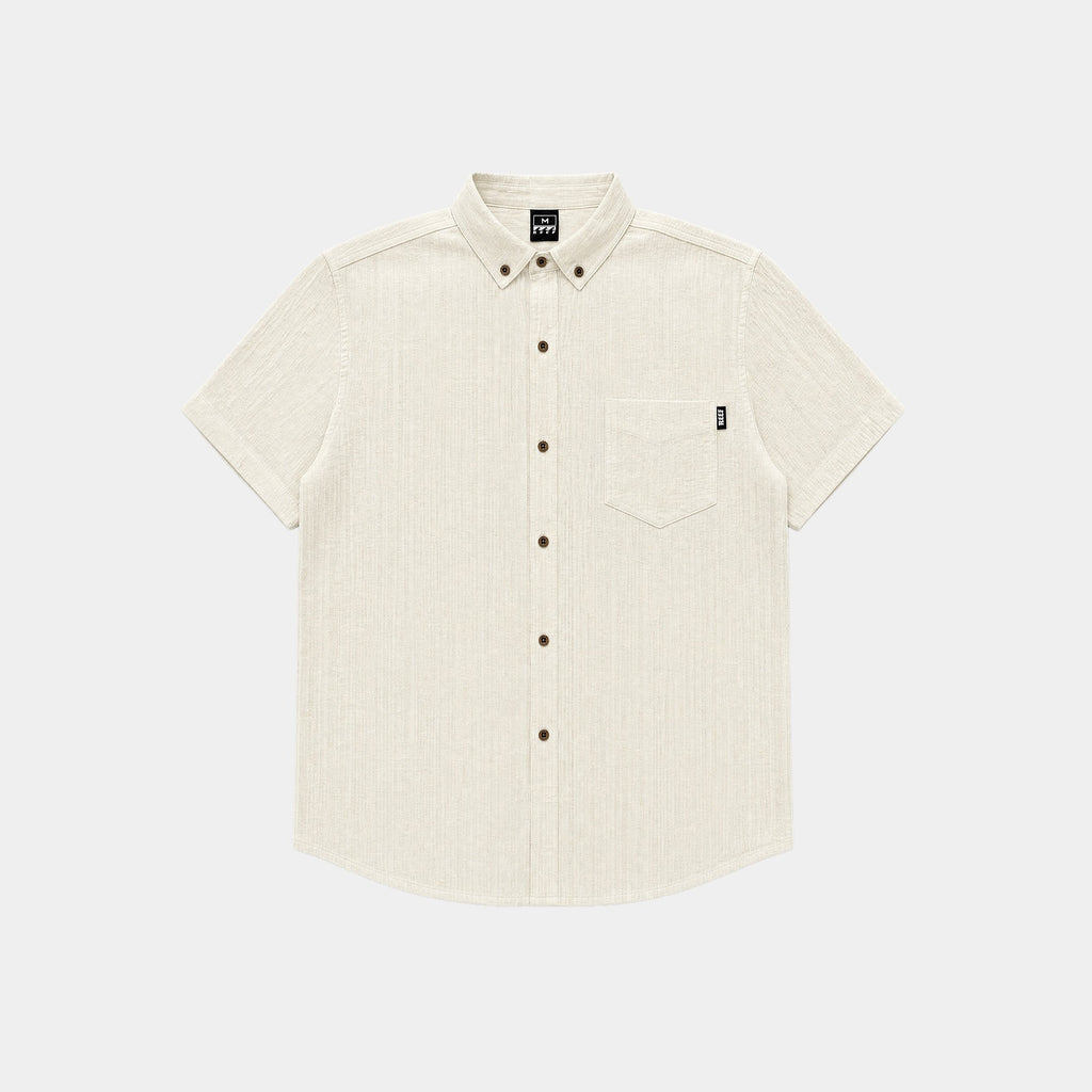 Camisa Reef Men Manga Corta White