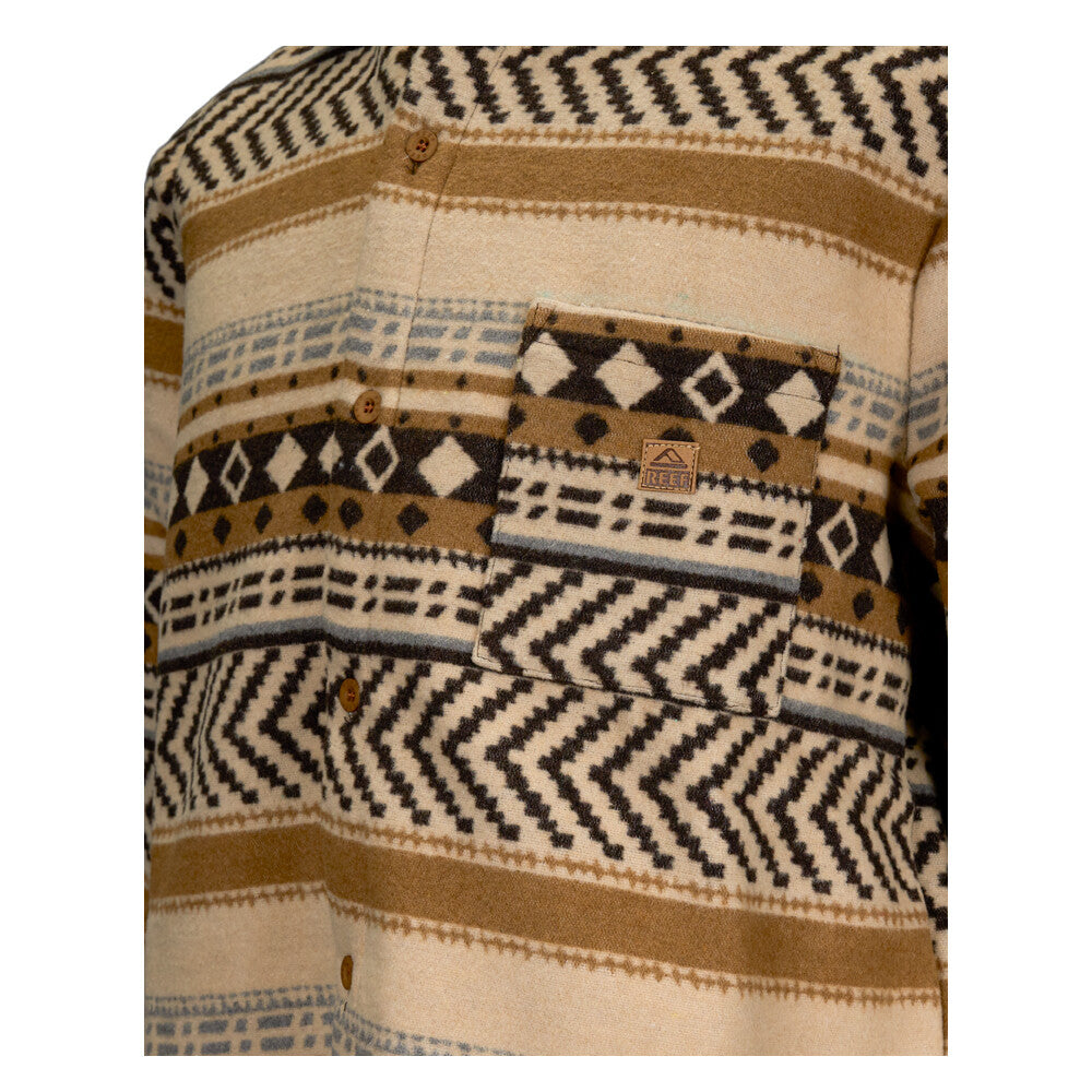 Sobrecamina Men Reef Brown Ethnic