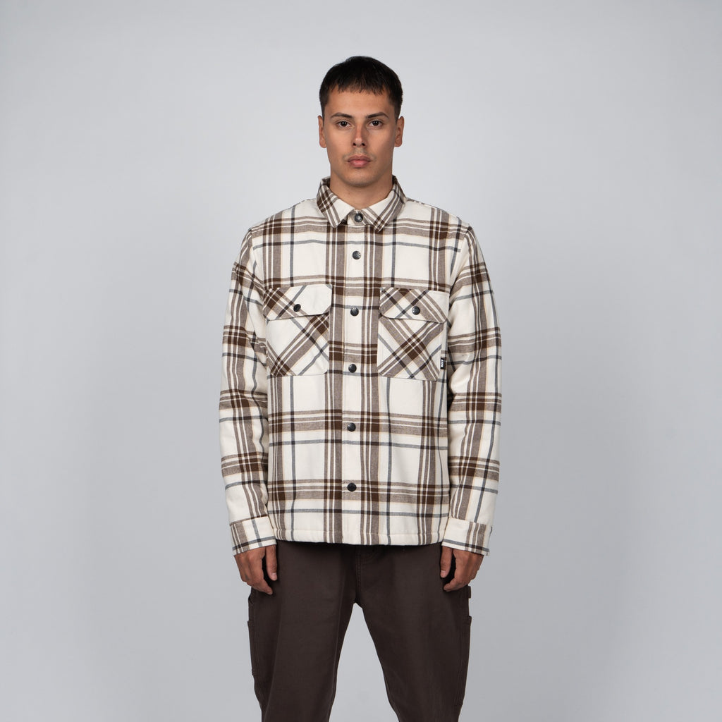 Sobrecamisa Reef Men Beige Brown