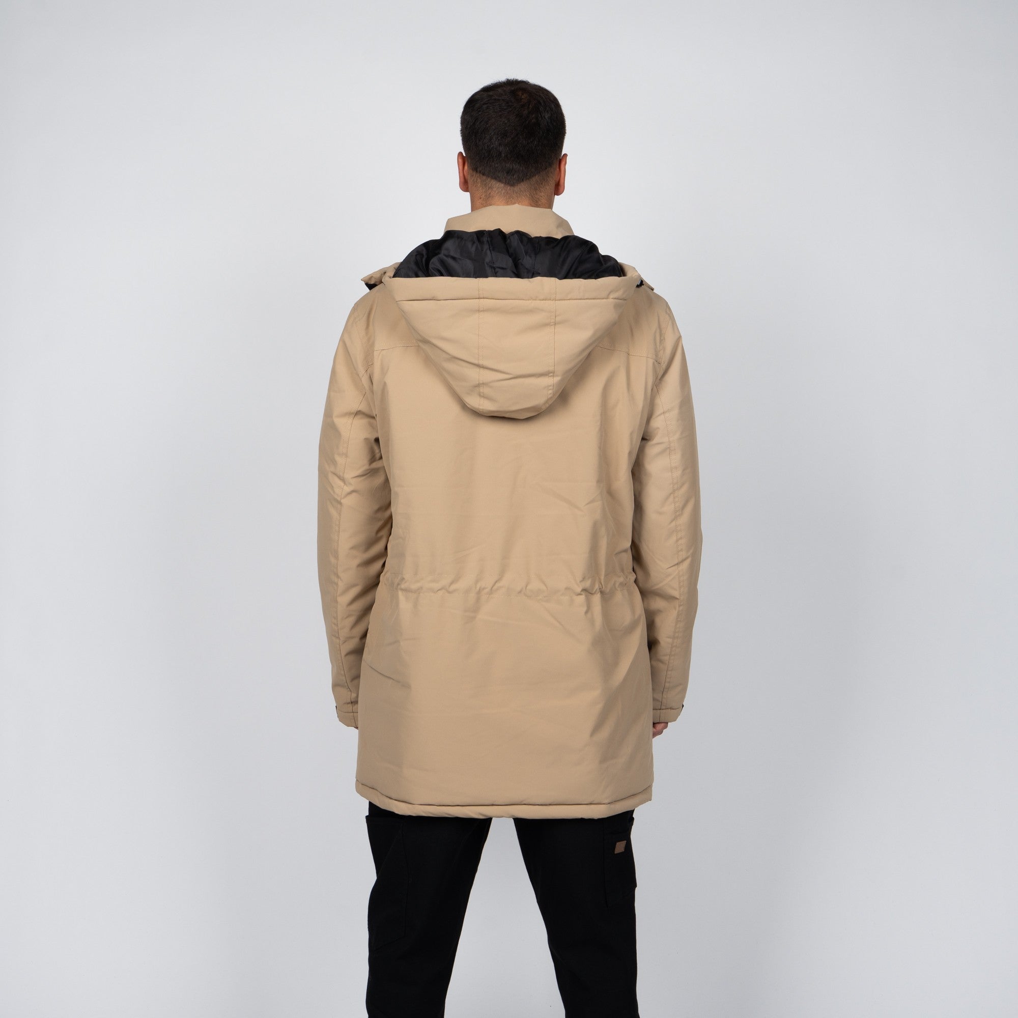 Parka Reef Men Full Zipper Brown