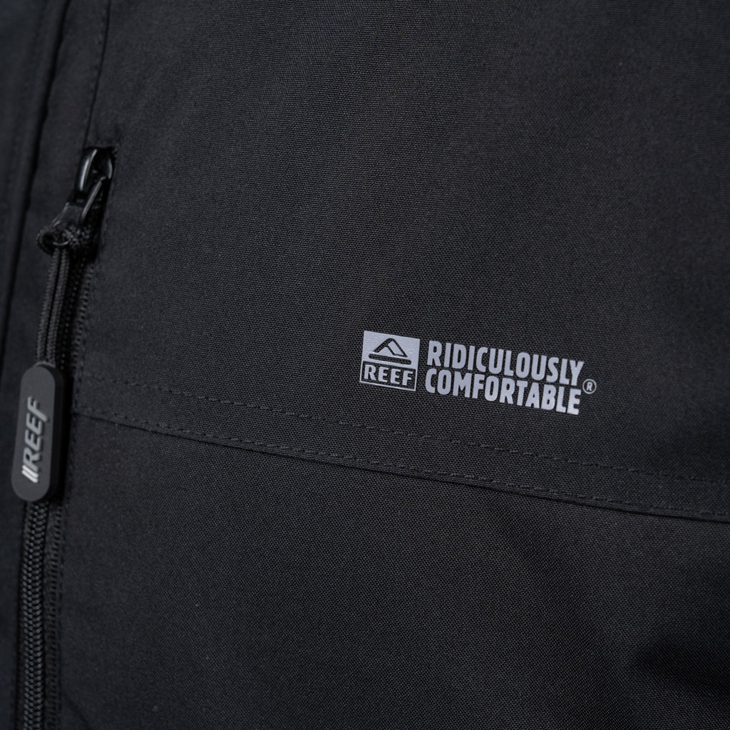Parka Reef Men Full Zipper Black