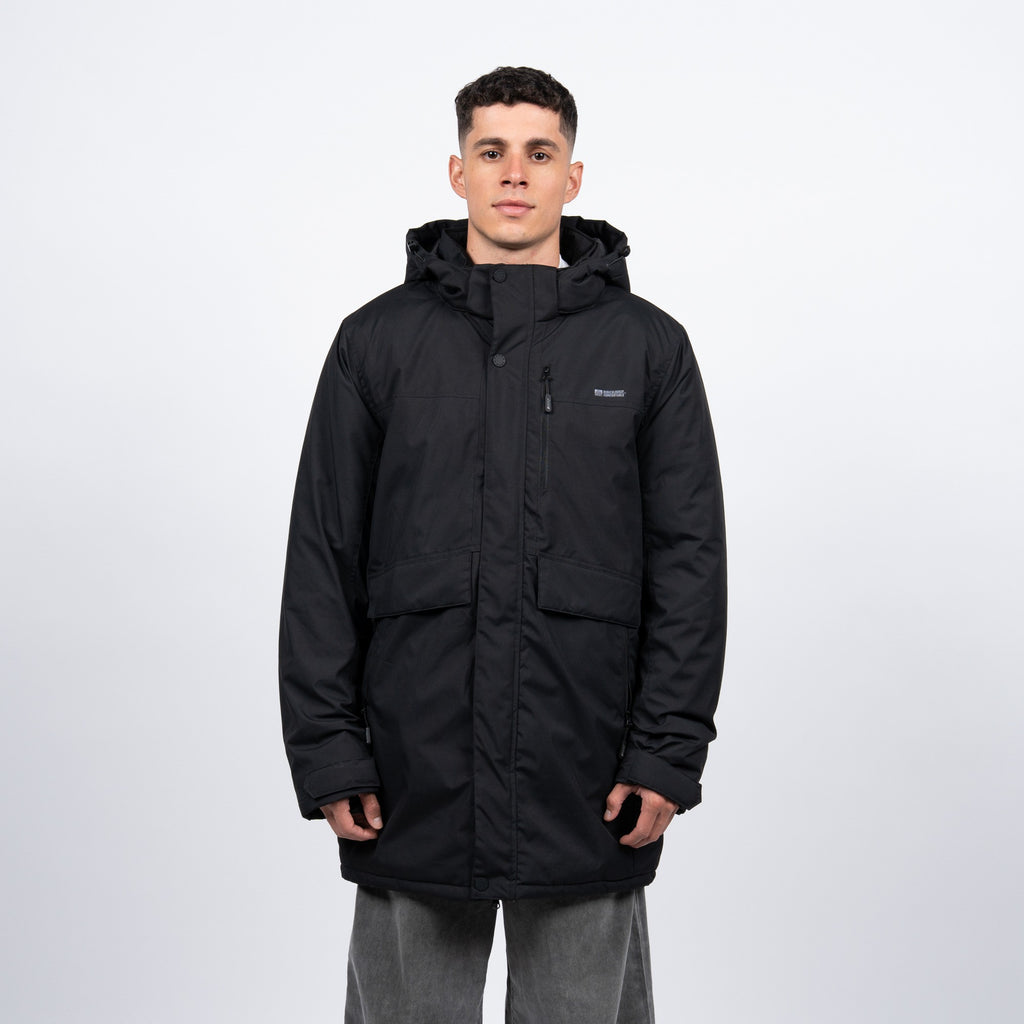 Parka Reef Men Full Zipper Black