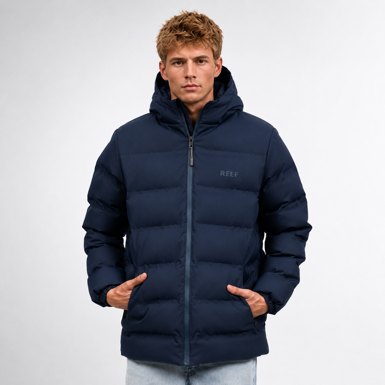 Parka Reef Men Puffer Blue