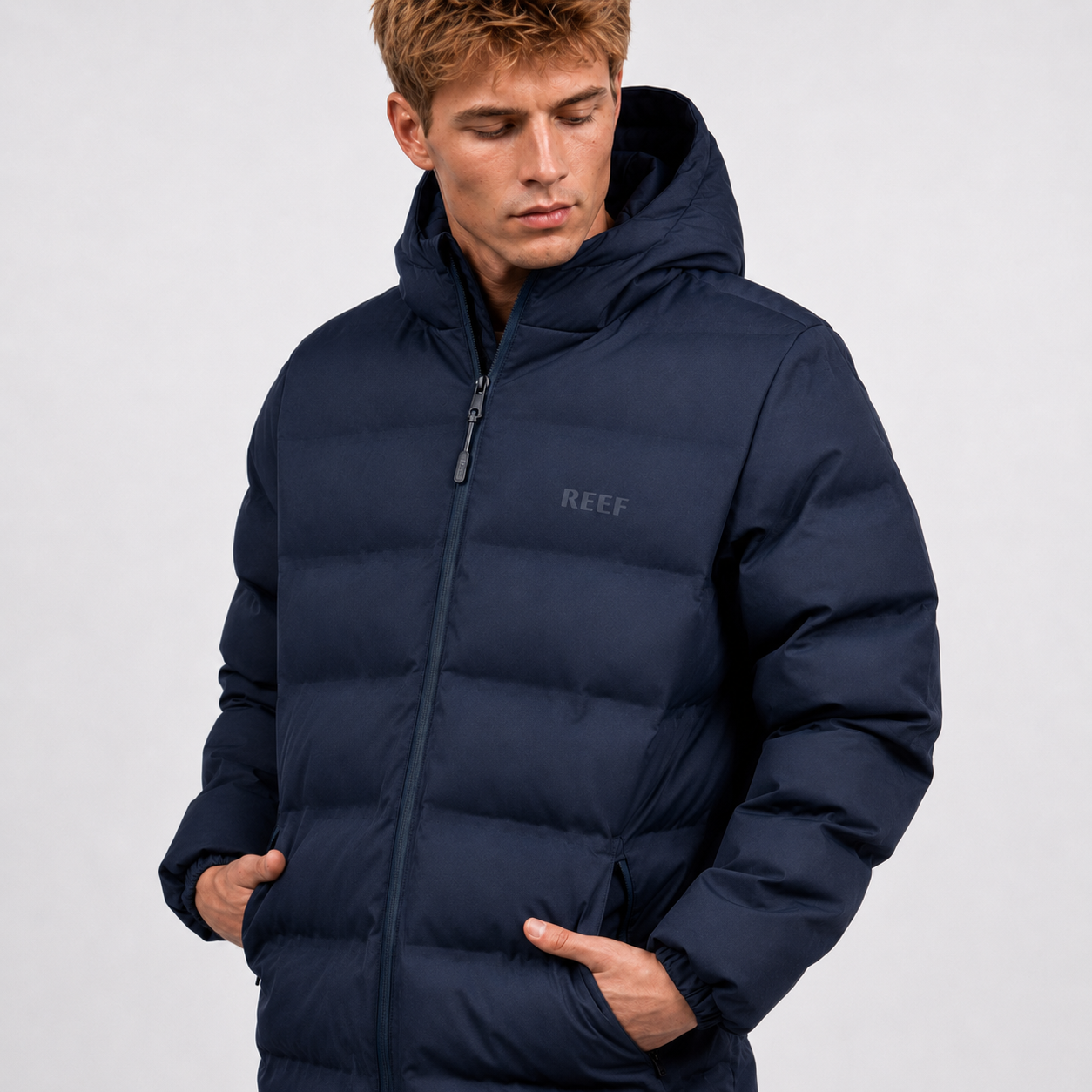 Parka Reef Men Puffer Blue