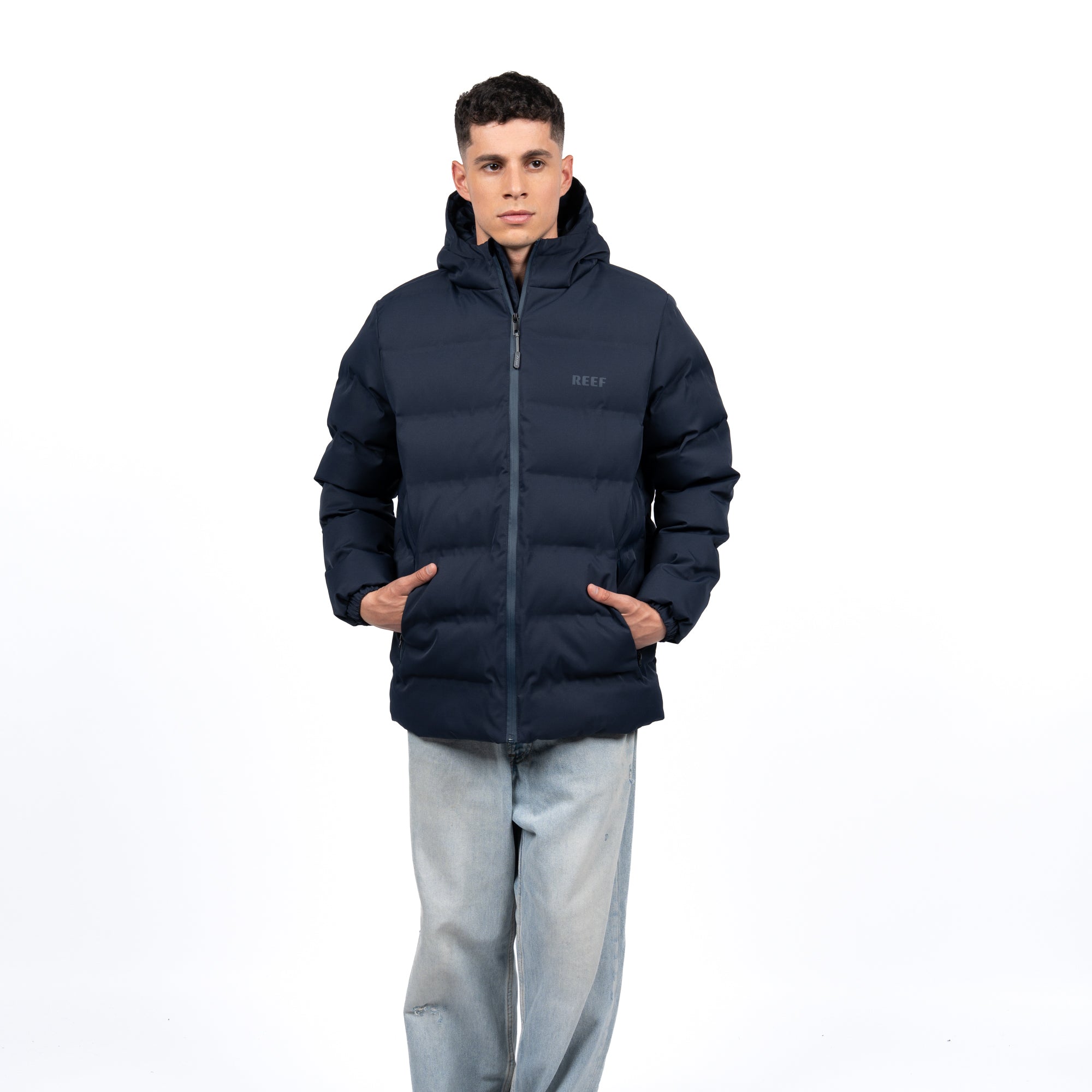 Parka Reef Men Puffer Blue