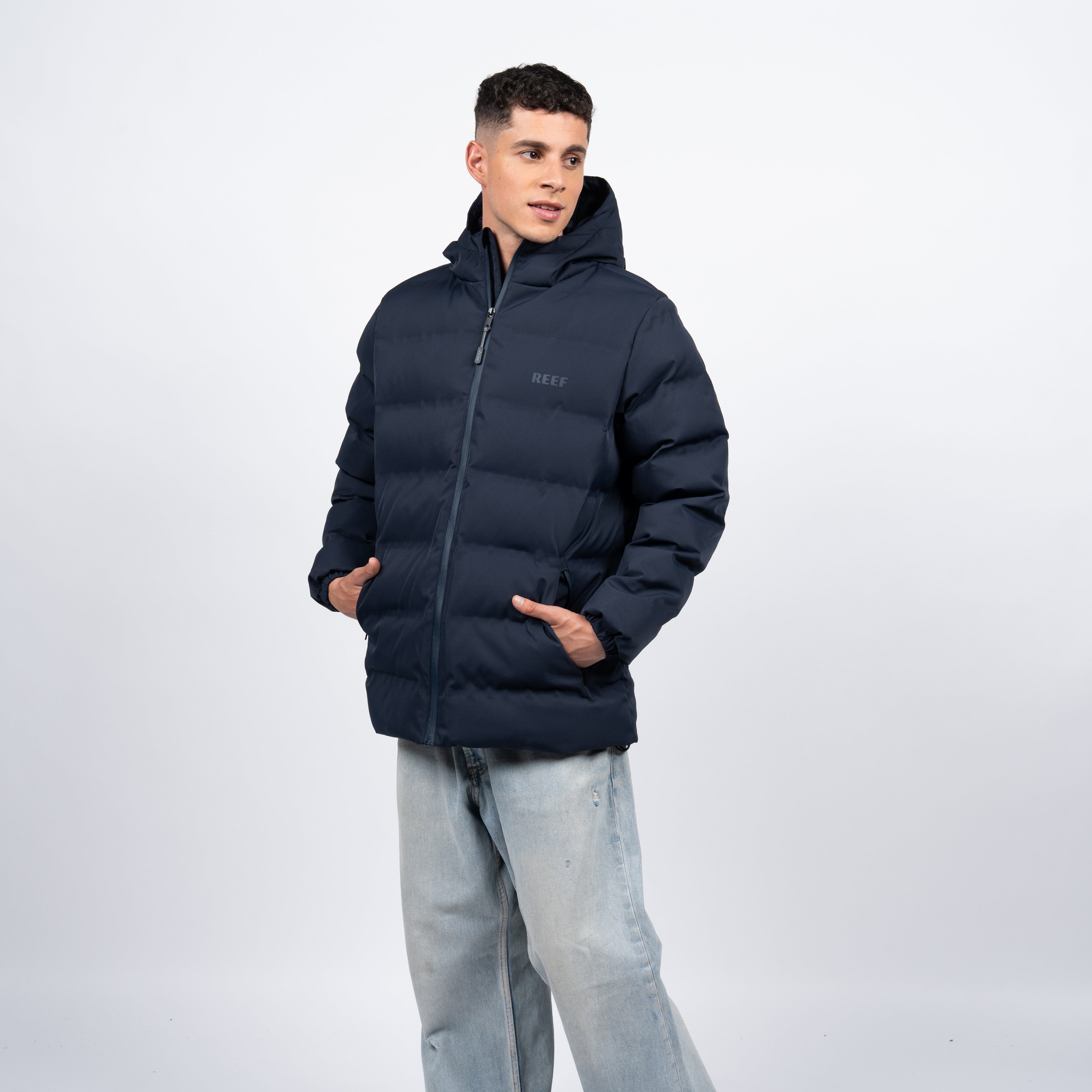 Parka Reef Men Puffer Blue