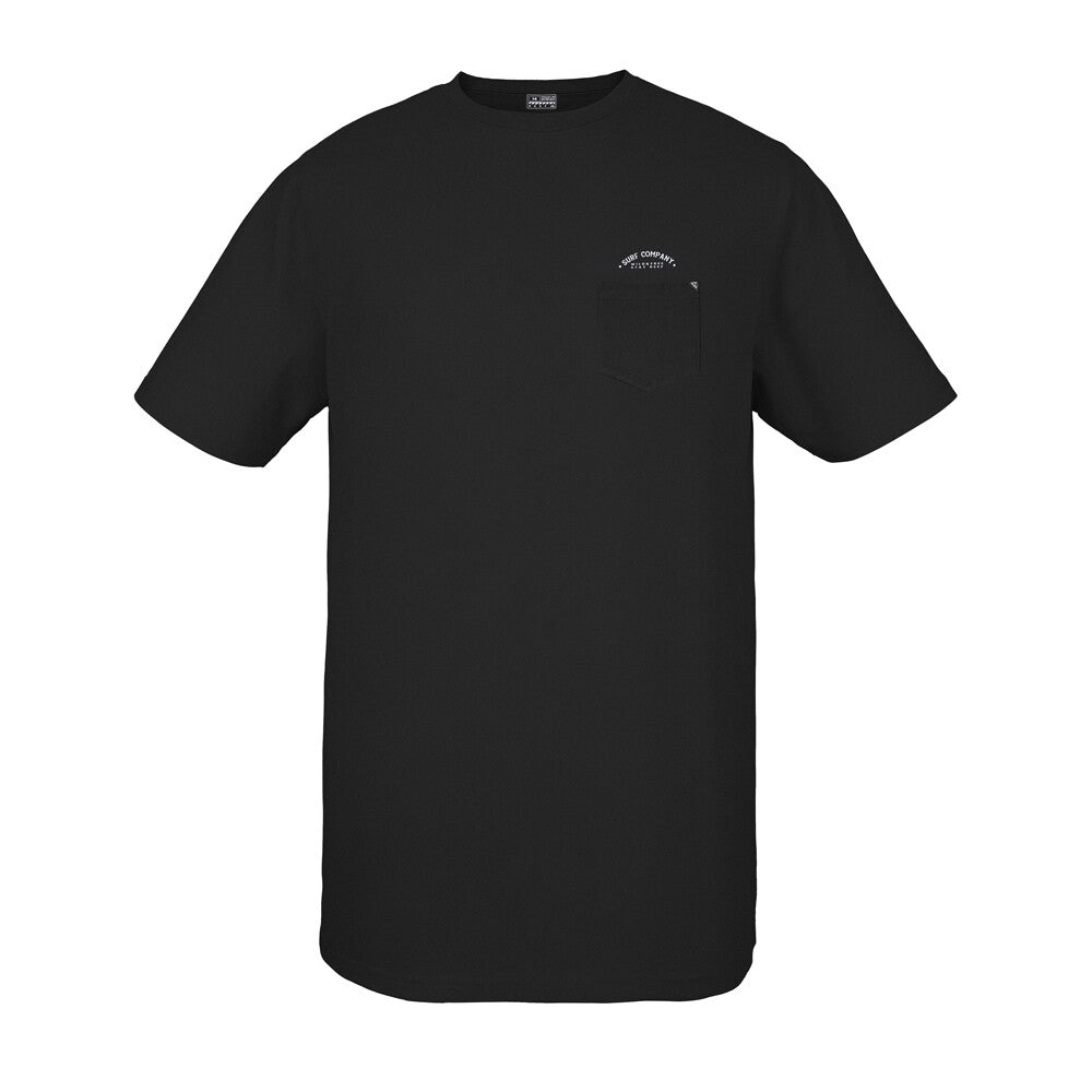 Polera Reef Men Wild and Free Black