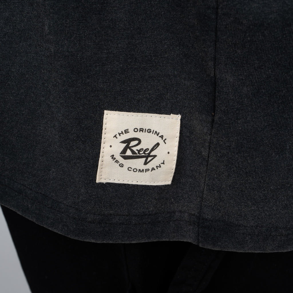 Polera Reef Men Basic Black