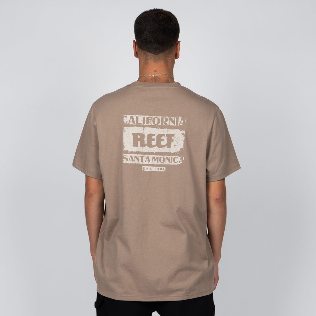 Polera Reef Men Santa Monica Sand