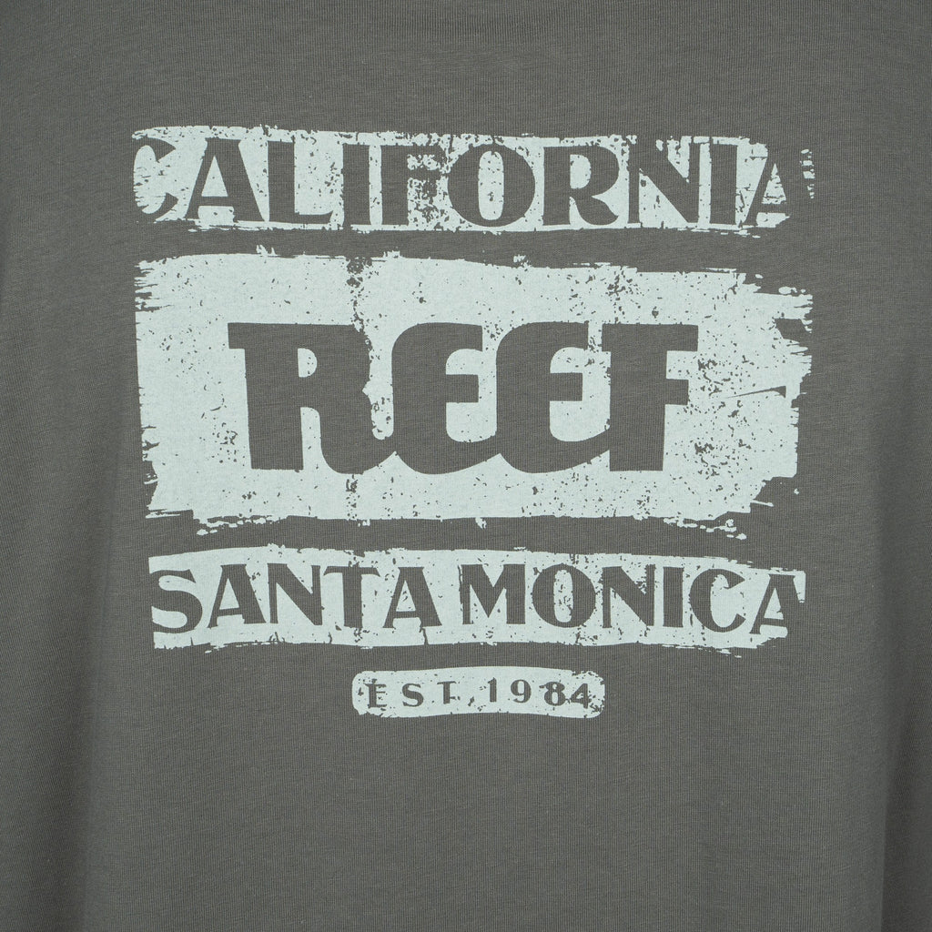 Polera Reef Men Santa Monica Green